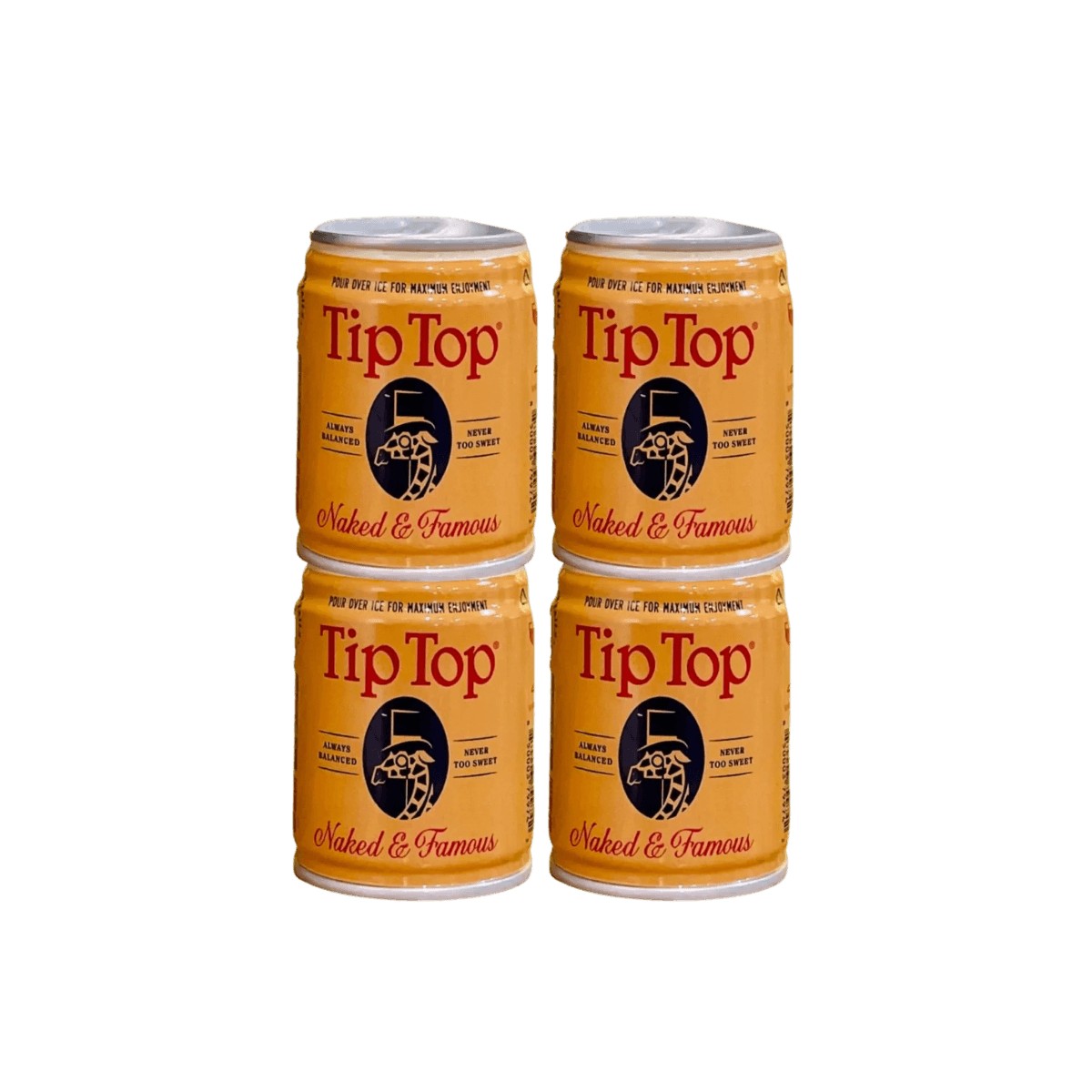 Tip Top Naked & Famous 4-Pack