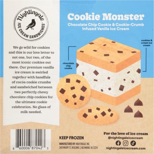 Nightingale Cookie Monster 4 Pack
