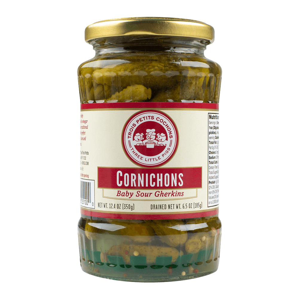 Trois Petits Cochons Cornichons 12oz