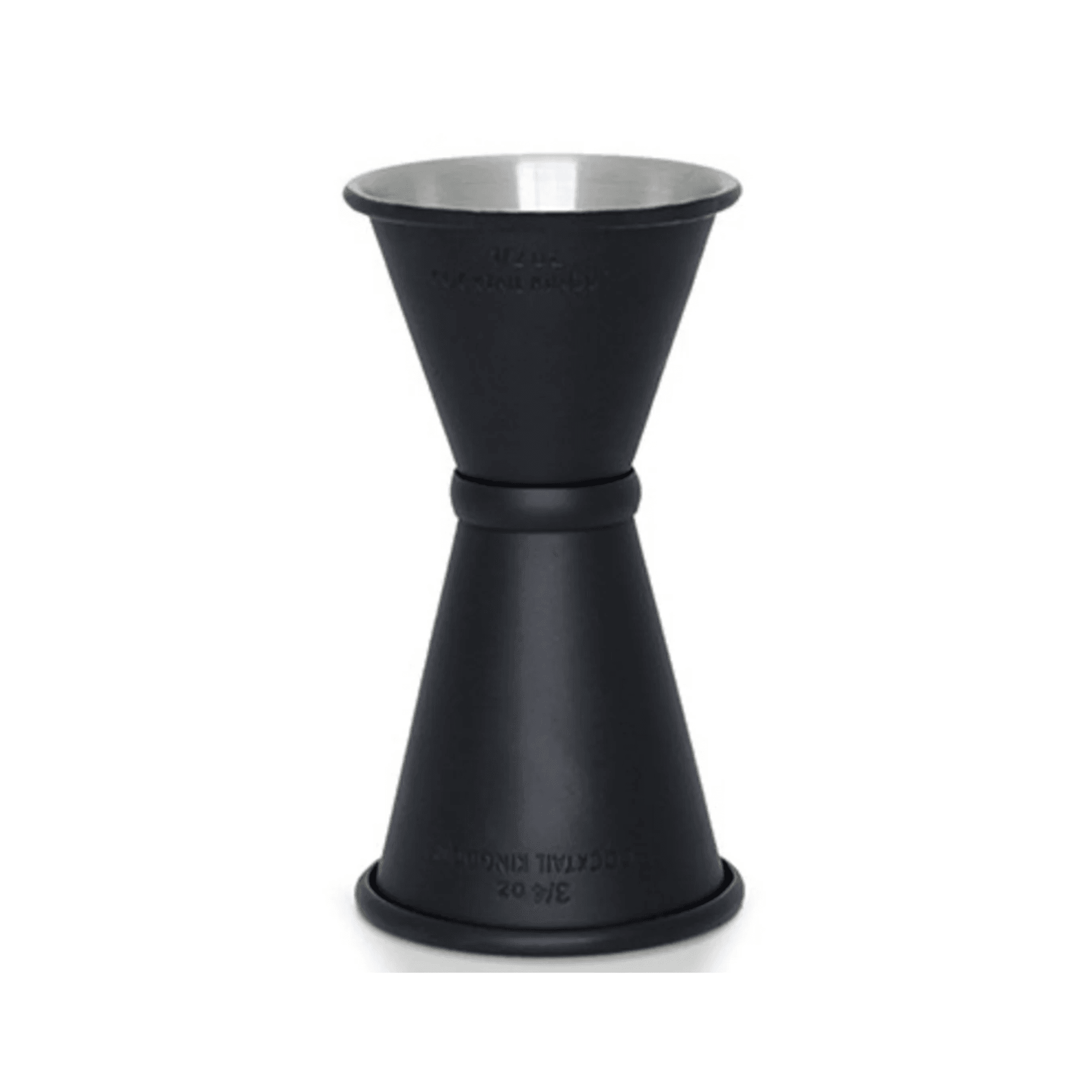 Small Japanese Style Jigger Matte Black