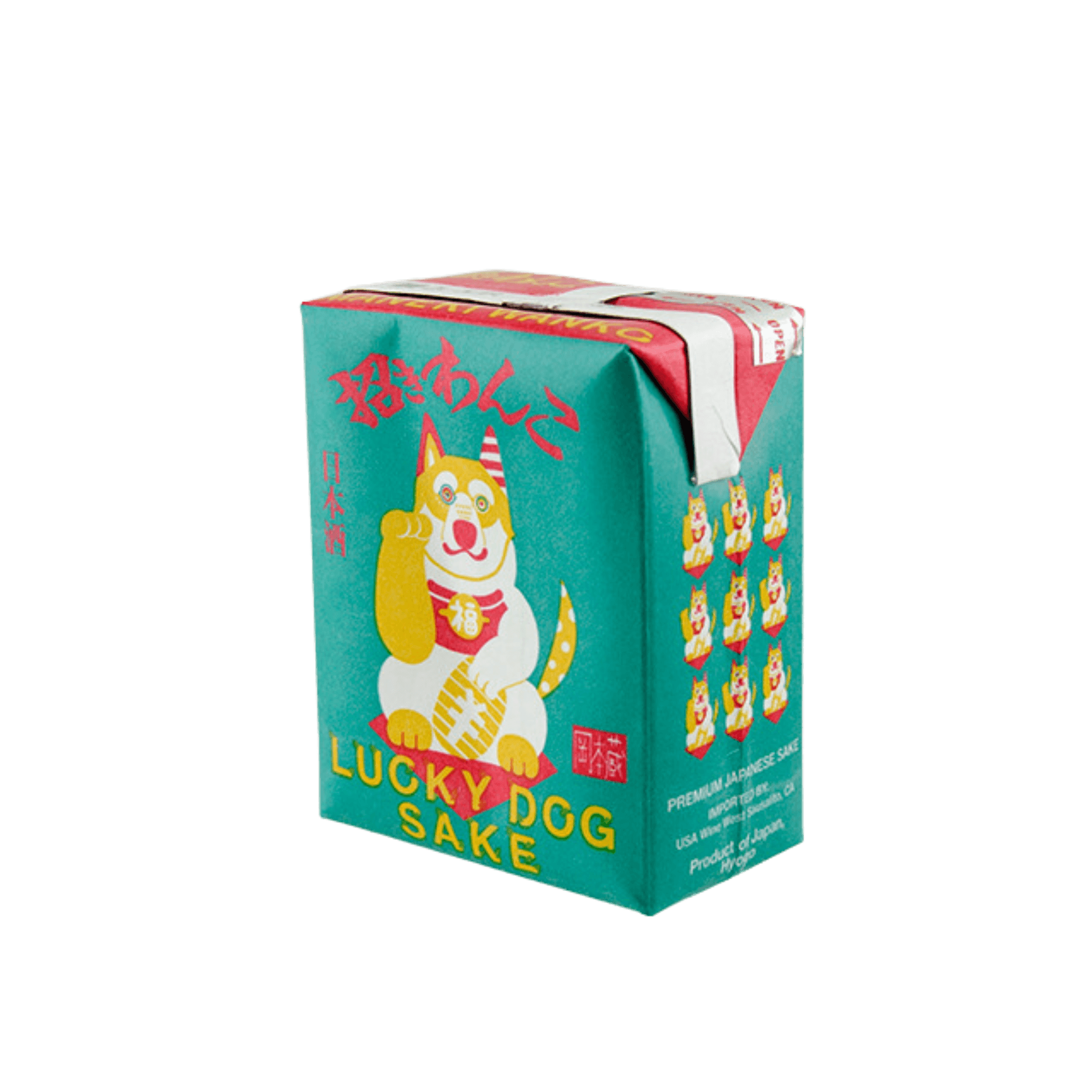 Lucky Dog Sake Juice Box